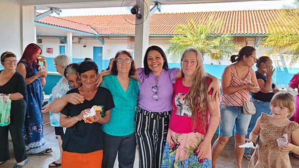 A Procuradoria Especial da Mulher e a Câmara Municipal de Mirassolândia realizando mais um evento de sucesso.